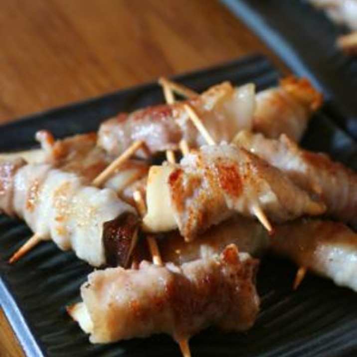 贅沢!松茸の豚巻き